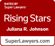Rated By Super Lawyers | Rising Stars | Juliana R. Johnson | SuperLawyers.com